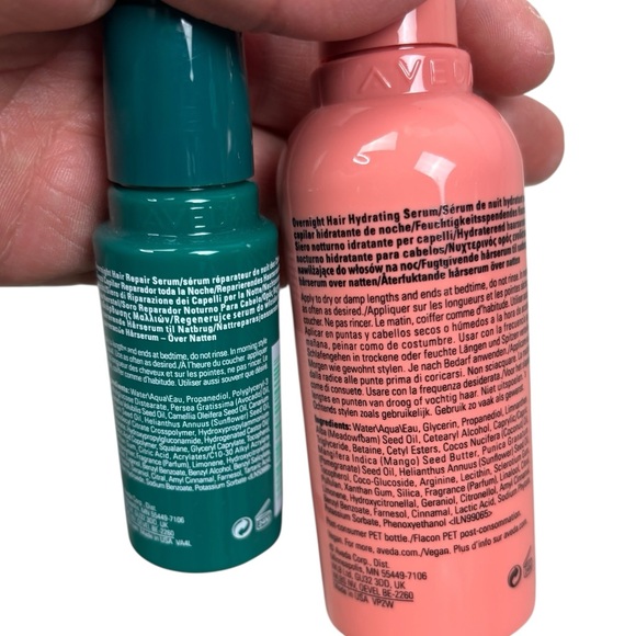 New AVEDA Nutri Plenish Botanical Repair Hair Towel & Headband Bundle - Picture 4 of 11